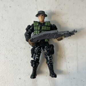 Chap Mei - Toys R Us Military Soldier Special Forces  4"  Figure With Weapon VGC